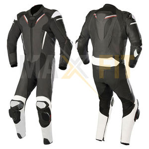 Combinaison de moto de course en cuir pour hommes de qualité supérieure, conception supérieure personnalisée, vêtements de sport respirants et imperméables de haute qualité, grande taille - Product Image 6