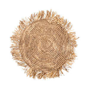 Mantel Individual de Lino Hecho a Mano con Diseños Florales a Rayas, Lavable y Desechable, con Logotipo y Diseño Personalizados para Uso Doméstico - Product Image 1