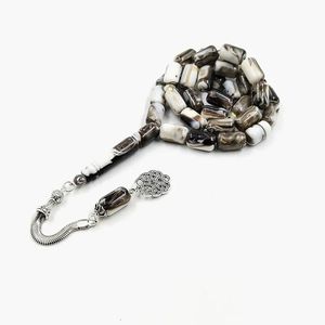 Regalo de Eid, Conexión con la Tradición Islámica, Tasbih de Resina, Cuentas de Oración de Ámbar, 33 Cuentas, Rosario Musulmán, Regalo Islámico de Eid, Tasbih - Product Image 2
