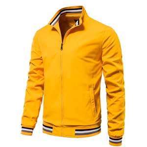 Chaqueta Bomber de Alta Calidad para Hombre, Nueva Llegada, OEM ODM, Chaqueta Cortavientos Personalizada para Jóvenes - Product Image 1