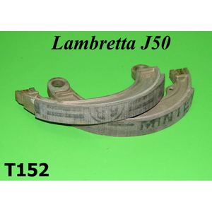 Paire de plaquettes de frein arrière / avant Lambretta J50 - Product Image 1