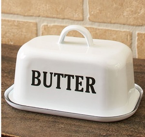 Beurrier en acier inoxydable très brillant avec couvercle classique et fond durable conçu pour un usage quotidien et un affichage élégant - Product Image 6