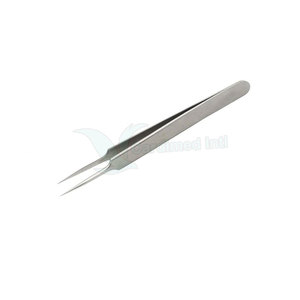 Pince à épiler droite d'isolation de prix bon marché de couleur unie - Product Image 1