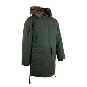 2025 ODM hombres Casual Slim cremallera bolsillo abajo abrigo chaquetas de alta calidad con capucha invierno cálido Parkas chaqueta para hombres - Product Image 2