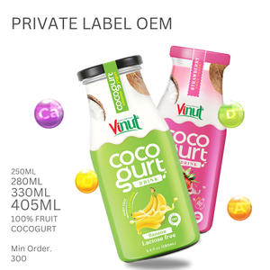 Private Label OEM - 280ml Cocogurt Original Water Glass Drink, No Sugar Low Fat, Manufacture Beverage From Vietnam, Free Sample - Product Image 4