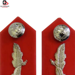 Factory Direct Sale <b>Sew</b>-<b>On</b> Embroidered Shoulder <b>Patches</b> with 3D Design Premium Canvas Fabric High Detail Long Lasting Quality - Product Image 5