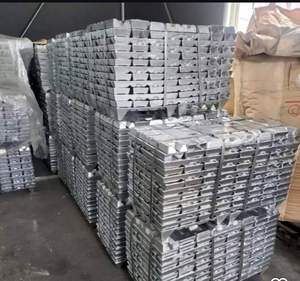 German Factory 99.9% Silvery White Non-Alloy <b>Aluminum</b> <b>Ingots</b> GB/T 1196-2008 Standard 10 Tons MOQ - Product Image 5