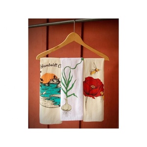 Unique Solid Colour Embroidered Most Affordable Huge Quantity Absorbent Cleaning Reusable Dry Household Kitchen Dish Towels - Product Image 1