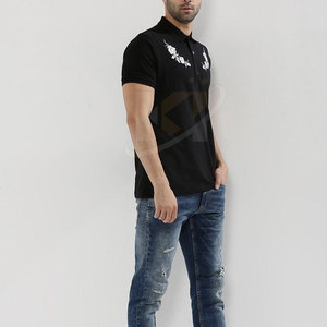 Design personnalisé Vente en gros Évacuation de l'humidité Polo T Shirt Fabricant pakistanais Polo à broderie durable - Product Image 3