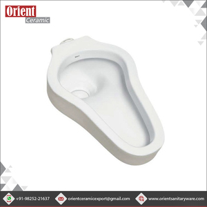 สุขภัณฑ์เซรามิกสีขาวสไตล์อินเดียสำหรับผู้ซื้อขายส่ง - Product Image 2