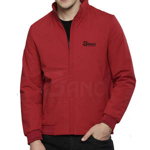 Chaqueta Bomber de Nylon/Poliéster para Hombre, Cuello Alto, Estilo Urbano, Invierno, Personalizada, de la Mejor Calidad, Venta al Por Mayor - Product Image 1