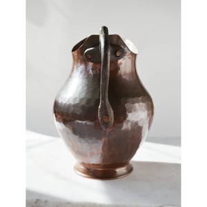 Pichet en cuivre vintage solide de style des années 19, pichet fait à la main pour une table de dîner incroyable, parfait pour la table de dîner - Product Image 4