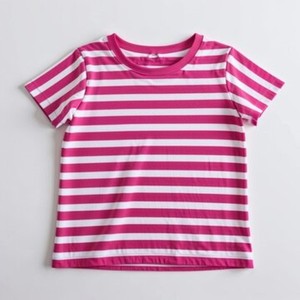 T-shirt vierge en coton biologique doux pour garçons, vente en gros, chemise à manches courtes pour enfants, vêtements d'été en vrac, fabricant - Product Image 6