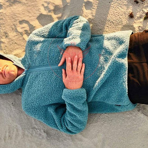 New Design <b>Top</b> Selling Winter Casual Men Sherpa Fleece Hoodies Eco-Friendly Cotton Blended <b>Low</b> MOQ - Product Image 6