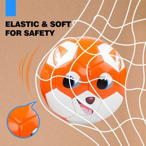 Mini balones de fútbol duraderos de alta calidad con logotipo personalizado y diseño sin aire tamaño personalizable para niños - Product Image 5