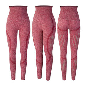 Professionnel Meilleur Fabricant Conception Personnalisée Femmes Leggings Taille Élastique Séchage Rapide Respirant Gym Fitness Porter Concurrentiel - Product Image 5