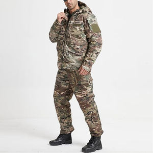 Uniforme de chasse camouflage personnalisé coupe-vent, fabrication directe d'usine, qualité supérieure, uniforme tactique en stock - Product Image 4