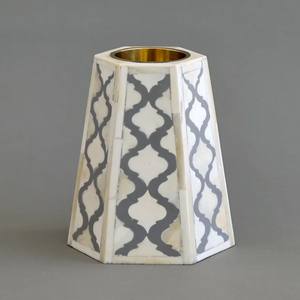 Porte-encens en bois pour vadrouille, brûleur d'encens en bois incrusté d'os, disponible pour le Ramadan et l'Aïd, cadeaux spéciaux pour vadrouille Mubkhar - Product Image 6