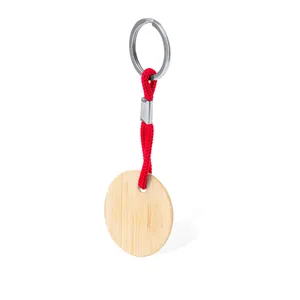 Portachiavi e Moschettone in Bambù Ecologico Cirbam, Gadget Promozionali - Product Image 3