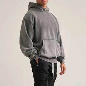 Hip Hop Street Wear Hoodies Men Purple Embroidered Full <b>Face</b> Zip up Hoodie Custom Brand Logo Hoodies for Men - Product Image 3