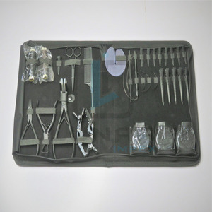 Alicates de extensión de pelo, Kit de herramientas de microanillos aplicadores para depilación en Color negro mate, hecho por Lunar Impex - Product Image 2