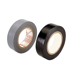 Ensemble de rubans isolants électriques 2 pièces noir et gris PP05181 15 mm x 10 m - Product Image 1