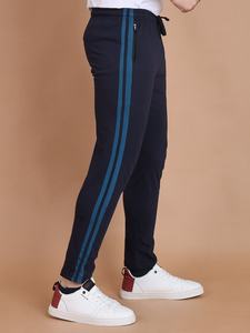 Pantalon de survêtement marine de qualité supérieure pour hommes, vêtements de sport légers et confortables pour les entraînements, les sorties décontractées, la relaxation au quotidien. - Product Image 5