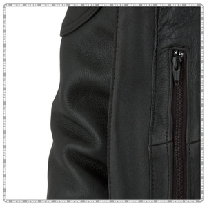 Customize Genuine Leather Windproof <b>Plus</b> <b>Size</b> Motorcycle Racing <b>Jacket</b> for Riders Comfortable Motorbike Riding <b>Jackets</b> - Product Image 6