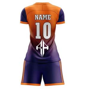 Nuevo uniforme de fútbol femenino ATLANTIC sublimación Premium alta calidad precios baratos Color sólido logotipo personalizado Mujer - Product Image 3