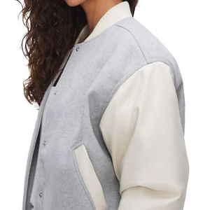 Meilleur prix Veste de survêtement pour femme d'hiver personnalisée Tricotée avec rembourrage en coton Option de vente en gros disponible - Product Image 5