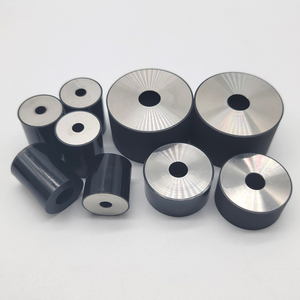 Material de absorción de impactos de alta calidad, parachoques amortiguador de pies de goma de PU negro duradero con cubierta de acero - Product Image 2