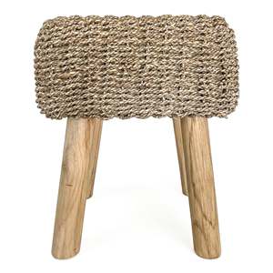 <b>Stool</b> Kotak Seagrass - Product Image 1
