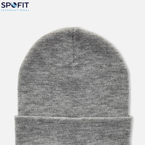 Haute Qualité Unisexe Personnalisé Jacquard Respirant Imperméable Plage Bonnets Plaine Chaud Tricoté Sport D'hiver Logo Adulte Coton - Product Image 2