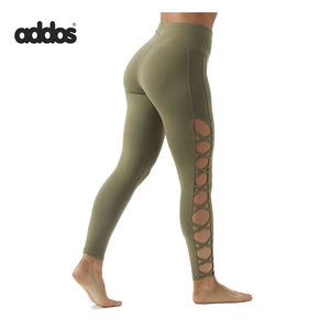 Leggings para Mujer, Calidad Profesional, Cintura Media, Largo Completo, Spandex/Poliéster, Secado Rápido y Transpirable, Cintura Elástica, Gran Venta - Product Image 3