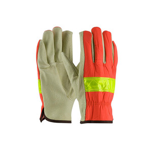 Gants de sécurité en cuir à bas prix, antidérapants, résistants aux coupures, résistants aux chocs, pour les mécaniciens - Product Image 3