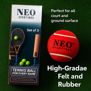 Pelota de tenis de entrenamiento profesional Mahaplay de alto rebote rojo pesado 38g duradero portátil sin presión 65mm para entretenimiento deportivo - Product Image 4