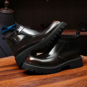 รองเท้าหนังชั้นบนสุดสำหรับธุรกิจ รองเท้าหนังผู้ชายแบบคลาสสิก รองเท้าอ็อกซ์ฟอร์ดแบบทางการ พื้นรองเท้าดูดซับแรงกระแทก เหมาะสำหรับใส่ทำงานในออฟฟิศ - Product Image 4