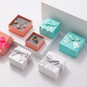 <b>Cheap</b> Price Shock Resistant Square Party Necklace Ring Display Custom Jewelry <b>Box</b> Custom Jewelry <b>Box</b> Packaging - Product Image 6