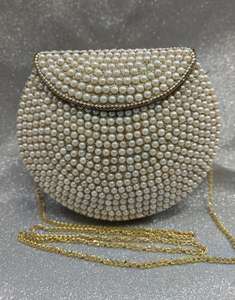 Bolso de mano de diseño Floral y Metal de alta calidad, bolso de mano de Metal con diseño decorativo para mujer, bolso de mano cruzado de uso diario - Product Image 3