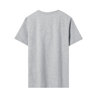 T-shirts décontractés personnalisés pour hommes, imprimés sérigraphiés, col rond, coupe oversize, écologiques, séchage rapide, tissu 230g, logo frontal uni