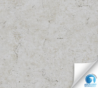 Papier peint vinyle non tissé pré-collé moderne fabriqué en Allemagne, rouleaux de papier peint en vinyle imitation pierre, décor béton gris, très résistant à l'eau, pour salle de bain