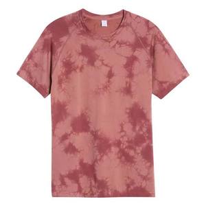 OEM Custom Color Tie Dye Printing T-shirts pour hommes Summer Wear Style High Street Dernière conception Coton O Neck T-shirts pour hommes 2025 - Product Image 5
