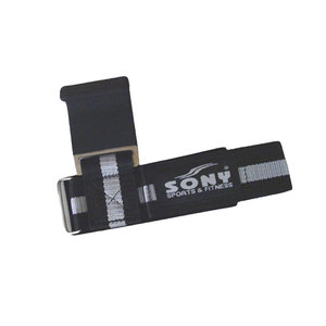 สายรัดข้อมือนีโอพรีน SONISPO ปรับระดับได้ พร้อมตัวล็อคสีดำแดง กันลื่น สำหรับยกน้ำหนัก ฝึกความแข็งแรง ใช้ได้ทั้งชายและหญิง - Product Image 4