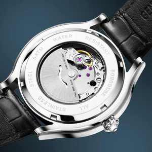 Montre de luxe pour homme en moissanite, cadran serti de diamants, automatique, mécanique, T*mepi*ce, haute qualité, pierre VVS, montre-bracelet pour affaires - Product Image 5