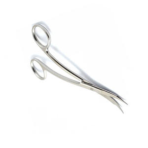 Ciseaux de qualité chirurgicale Goldman Fox Ciseaux médicaux en acier allemand à double courbure Dall Finition 5 pouces - Product Image 4