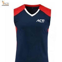 Uniforme de handball à manches courtes pour hommes 100% polyester prix de gros maillots de football et ensemble short