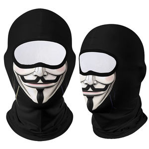 Meilleure qualité cagoule imprimée numérique masques d'extérieur complets Protection solaire respirant moto masque de cyclisme unisexe - Product Image 4