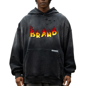 Custom Logo Sport Wear Oversized Cropped Hoodie and <b>Jogger</b> Short Women Set Plus Size Tracksuits 2 Piece Set Washed Hoodie - Product Image 3