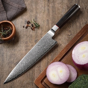 Wholesale Customized High Quality OEM ODM <b>Service</b> Damascus Steel Chef Knife Hand <b>Forged</b> Handle Sharp Ambidextrous Kitchen - Product Image 3