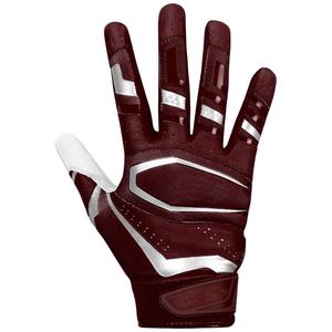 Gants de football américain professionnels respirants et antidérapants, adhérence durable, spandex, design personnalisé, robustes, ajustement confortable - Product Image 3